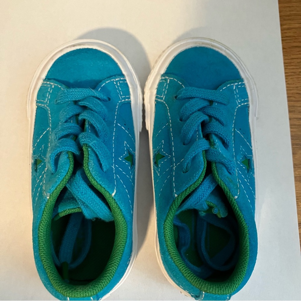 Converse Toddler Green Teal Size 6